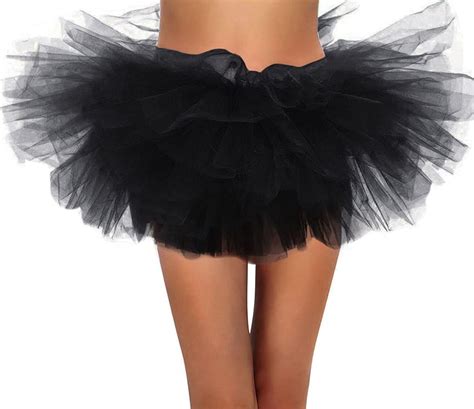 women's black tutu